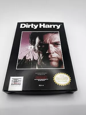 Dirty Harry Complete In Box NES Near Mint With Poster & Manual • $150