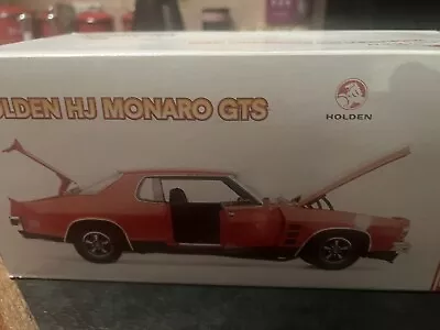 1:18 Classic Collectables Holden HX Monaro GTS Coupe Mandarin Red 18215 New • $350