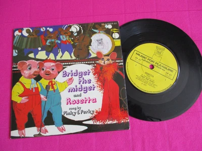 £1.95 • Buy Pinky And Perky  Rosetta/Bridget The Midget  UK 7  1971