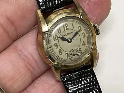 Vintage Waltham Hand Wind Gold Filled Watch • $36