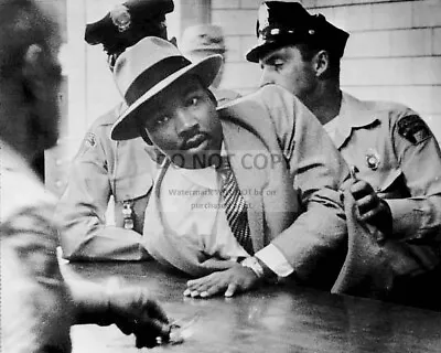 Dr. Martin Luther King Jr. Arrested In Montgomery Alabama - 8x10 Photo (bt358) • $8.87