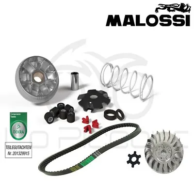 Variator Malossi + Belt 50 2T Phantom F12 MBK Booster Malaguti F15 MBK Nitro • $114.99