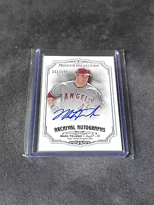 Mark Trumbo 2012 Topps Museum Collection Archival Auto Autograph 331/399 • $4.49