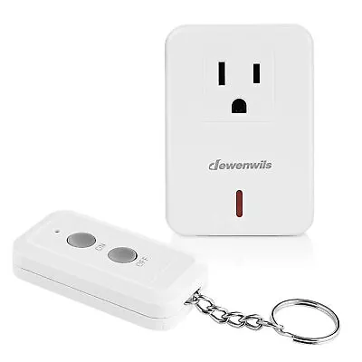 $13.94 • Buy DEWENWILS Indoor Remote Control Electrical Outlet Plug Wireless On Off Switch 