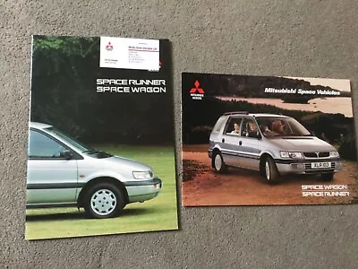 Mitsubishi Space Runner  Space Wagon  Brochure C 1990s In VGC  • $9.93