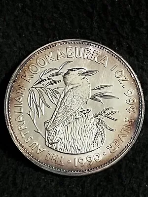 1990 Proof Silver Australian 1oz  Kookaburra • $31.99