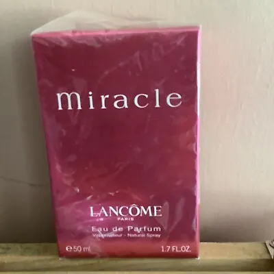 Miracle By Lancome For Women 1.7 Oz Le Eau De Parfum Spray NIB Sealed • $26.25