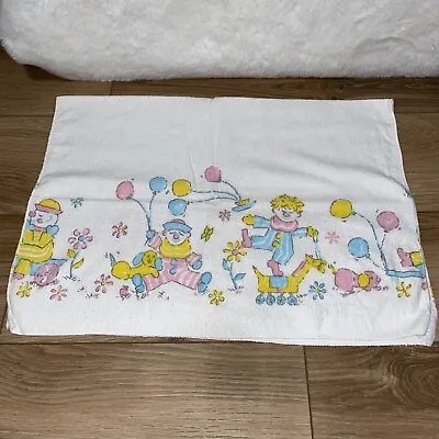 Vintage Clown Baby Receiving Blanket 23x33￼ • $9.99