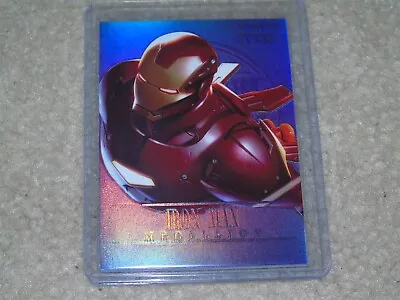 2022 UD Marvel Fleer Ultra Avengers Iron Man Amethyst Medallion SSP #M-20 RARE • $115