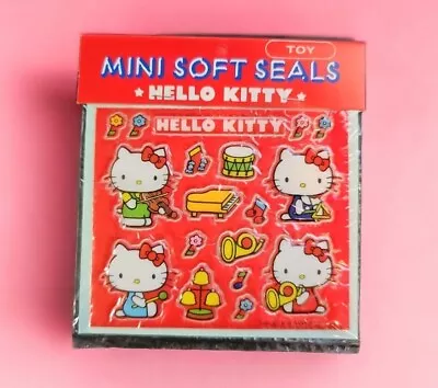 Sanrio Hello Kitty Mini Soft Seals Puffy Stickers Japan Vintage 1976 • $69.99
