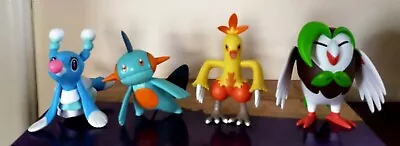 $20 • Buy Pokemon TOMY Figure Mixed Set Of 4 Toys With Movable Arms
