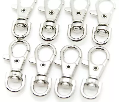 Lot Of 1000 Metal Lanyard Hook Silver Swivel Snap For Paracord Lobster Clasp  • $150