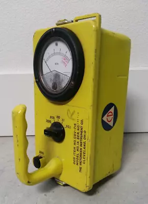 Victoreen CDV715 Nuclear Radiation Detection Meter Detector Civil Defense Geiger • $55