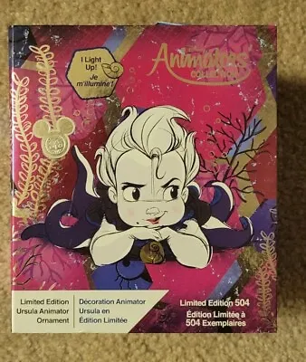 Disney D23 Expo 2019 Ursala Animator Ornament LE Of 504 • $89