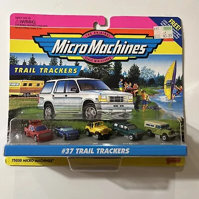 Micro Machines #37 Trail Trackers By Galoob “The Rarest Set” Near Mint 1995 • $32