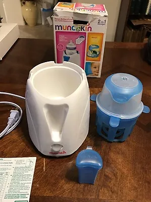 Munchkin Deluxe Bottle And Food Warmer Gently Used Excellent Condition X2  • $10