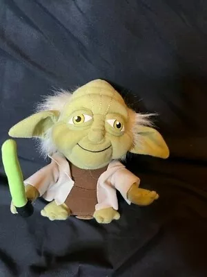 Yoda Star Wars Lucas Films W/Light Saber Plush Stuffed Animal 7  • $29.04