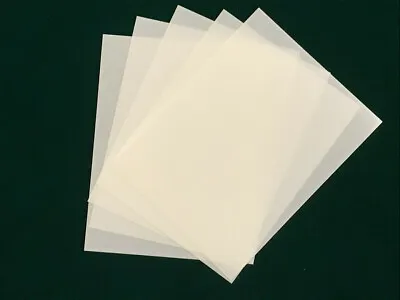 5 Sheets 14 Mil Mylar Stencil Material 8.5” X 11” Craft Airbrush Cricut Quilting • $16.79