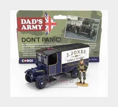 1:36 CORGI Thornycroft Van + Mil.Figure Mr Jones Dad'S Army Don'T Panic CC09003 • £37.33