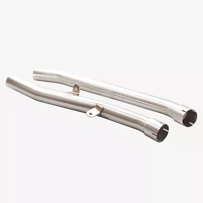 Lextek Link Pipes Stainless Steel For Kawasaki ZZR1400 [2008-2011] Exhaust Unit • £117.19