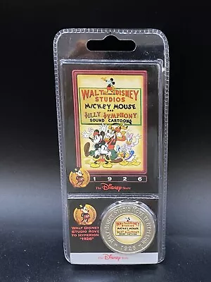 Walt Disney Mickey Mouse Silly Symphony 1926 Coin Disney Decades Coins Hyperion • $18.99