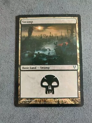 Swamp 238 Avacyn Restored Magic The Gathering Moderately Played MP Foil Single • $1.30