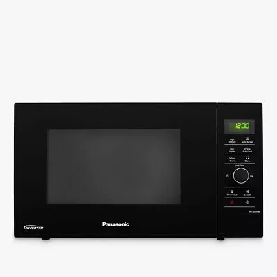 New Panasonic NN-SD25HBBPQ Inverter Microwave Oven 23L 1000W Black • £159.99