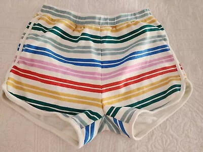 Hanna Andersson Summer Shorts Stripe Girls Size 12 Years 100% Cotton • $7.99