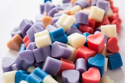 Wax Melts BUY 4 GET 1 FREE Bags Of 10/25/50/100 Mini Hearts Highly Scented  • £5.75