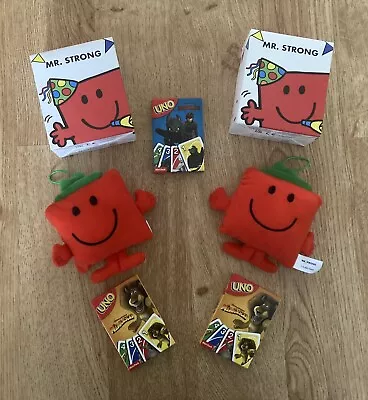 McDonalds Happy Meal Toys X 5 Mr Strong And Uno Cards • £1.25