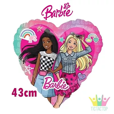 Barbie Theme Foil Balloon Set Party Decorations Supplies Lolly Loot Bag Love • $3