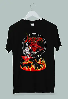 Venom Extreme Metal Band Cronos In Flames T-Shirt S-2XL • $21.99