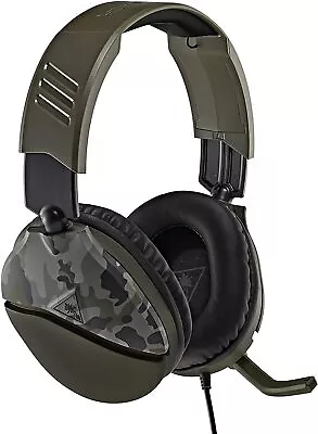 Turtle Beach Recon 70 Camo Green Gaming Headset For Xbox Series XS Xbox One PS • $90.51