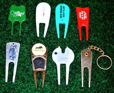 Eight Golf Divot Tools • $12