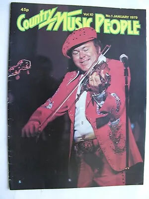 COUNTRY MUSIC PEOPLE January 1979 Roy Clark Mother Maybelle Carter Alvin Crow • $9.33