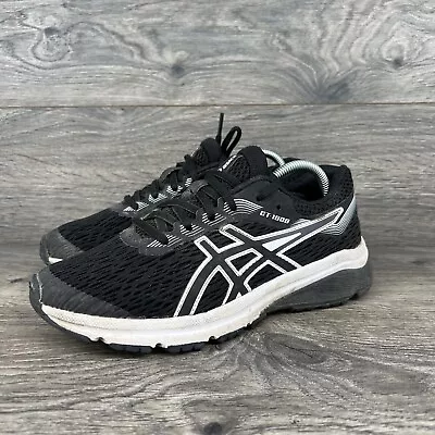 Asics GT 1000 Youth Running Athletic Shoes - Size 4 - Black - 1014A005 • $20.24