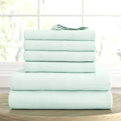 Kaycie Gray Basics 6PC Sheets Set Ultra Soft Hypoallergenic 19 Different Colors • $29.57