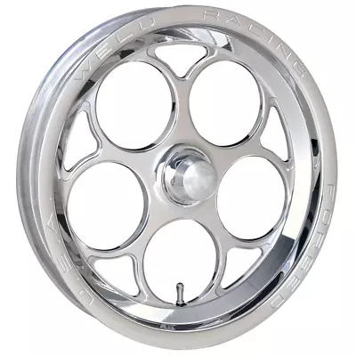 Weld Racing Magnum Pro Drag Front Runner 1-Piece Polished 15  X 3.5  1.75 B/S Su • $1783.57