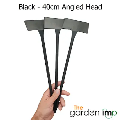 Plant Labels Black Angled Head 40cm Strong Garden Plant Pot Nursery ID Name Tags • £16.99