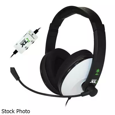 Turtle Beach Ear Force XL1 Wired Gaming Headset For Xbox 360 Black/White • $37.99