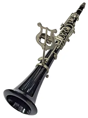 Vtg Leblanc Vito Clarinet Reso Tone 3 With Case Old Rustic Musical Decor • $69