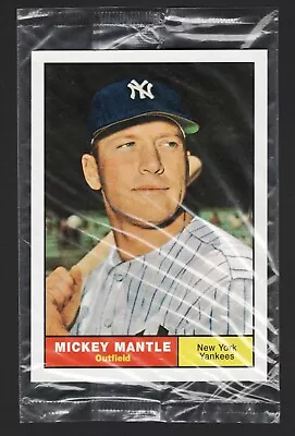 Mickey Mantle 2006 Bazooka Mantle Jumbo Reprints '61 Topps Factory Sealed • $29.99