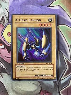 MFC-004 X-Head Cannon Super Rare 1st Edition Near Mint Yugioh Card • $16.15