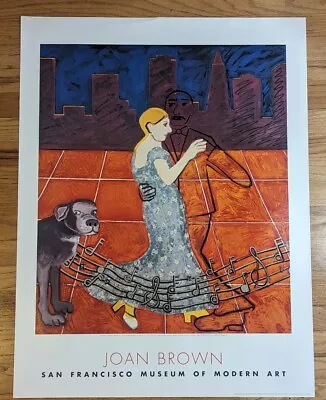 Joan Brown Exhibition Poster San Francisco Museum Of Modern Art Poster • $90