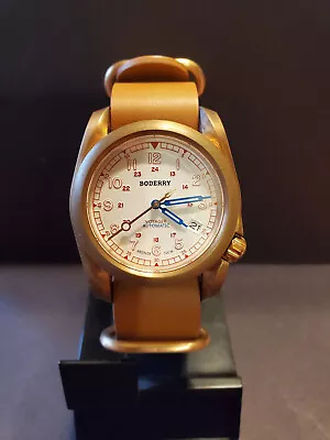 Boderry Voyager Field Watch  BDA11B - Bronze Automatic 40mm • $51