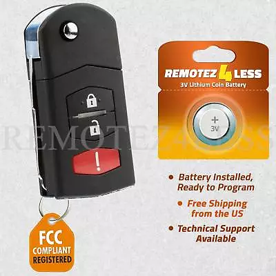 Keyless Entry Remote For 2005 2006 2007 Mazda 6 Wagon Car Key Fob Control • $15.95