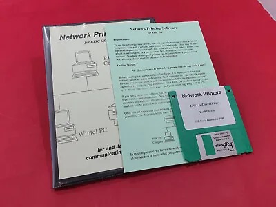 Network Printer Drivers For Acorn RISC OS By R-Comp • $26.89