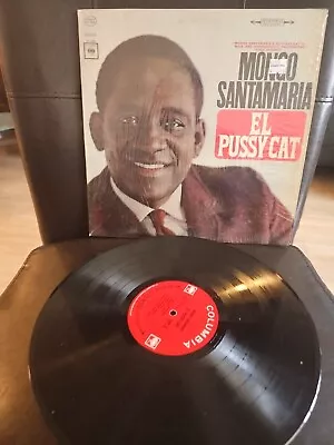 Mongo Santamaria El Pussy Cat On Columbia Records Salsa Lp • $10