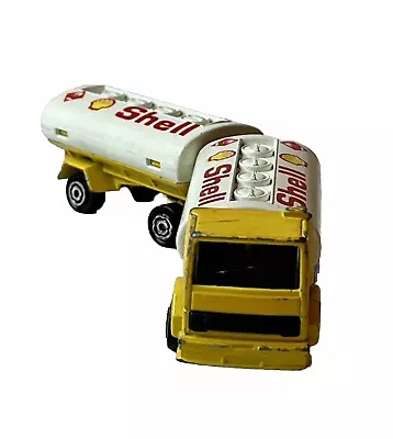 Majorette Shell Ford Truck And Trailer 327 1:100 Vintage • $10.59