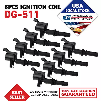 8Pcs For Motorcraft DG511 Ignition Coils Pack For Ford F150 Explorer Expedition • $75.99